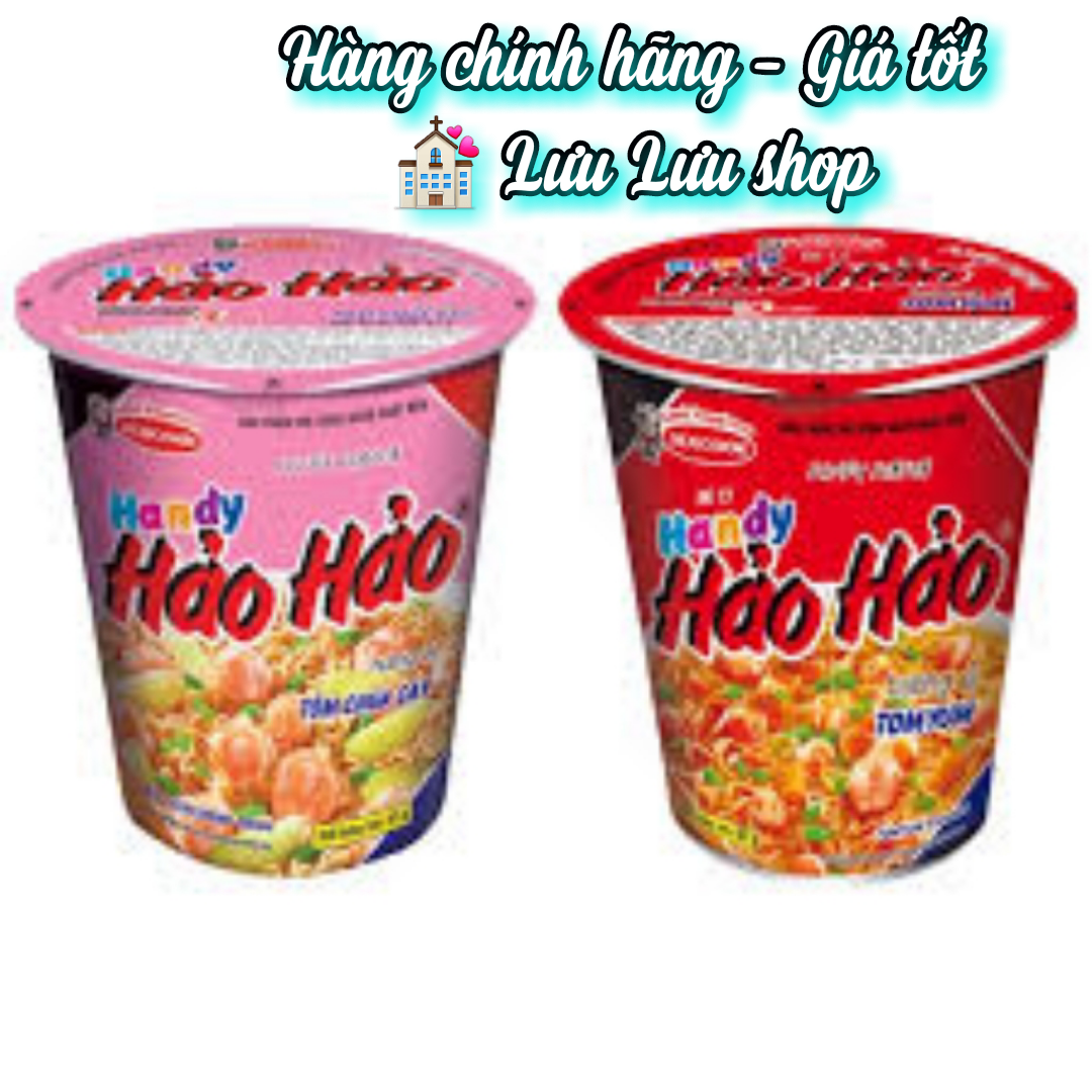 (NEW) Mì Hảo Hảo  tomyum / tôm chua cay  ly 67g