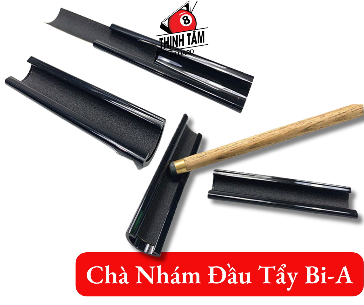Chà nhám đầu cơ - đầu tẩy bida thay thế miếng nhám