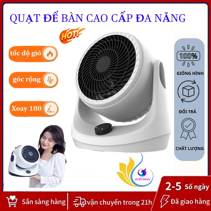Quạt mini sạc điện tích điện cầm tay để bàn đi học văn phòng,Quạt điện mini 3 Tốc Độ Gió Cực Mát Xoay 180 Độ Tiện Dụng, Bảo Hành 12 Tháng