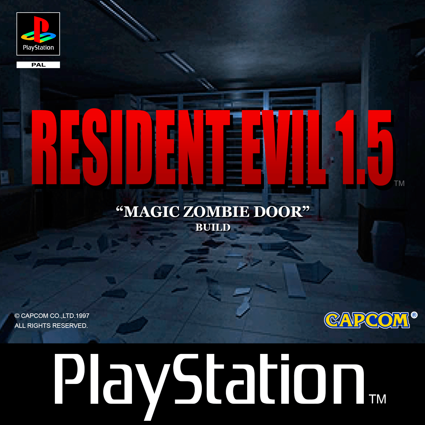 [HCM]game ps1 resident evil 1.5