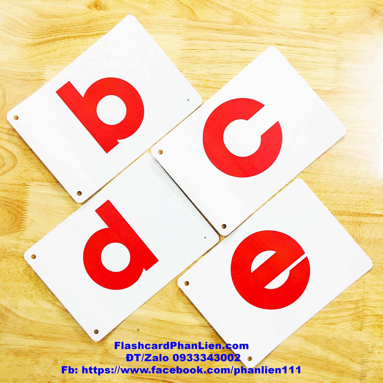 Flashcard thẻ CHỮ CÁI chữ Hoa - chữ Thường SONG NGỮ