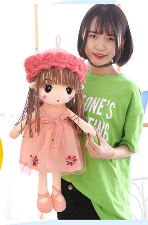 Búp Bê Ragdoll Oenpe Cực Đáng Yêu cho bé gái 45cm - hồng