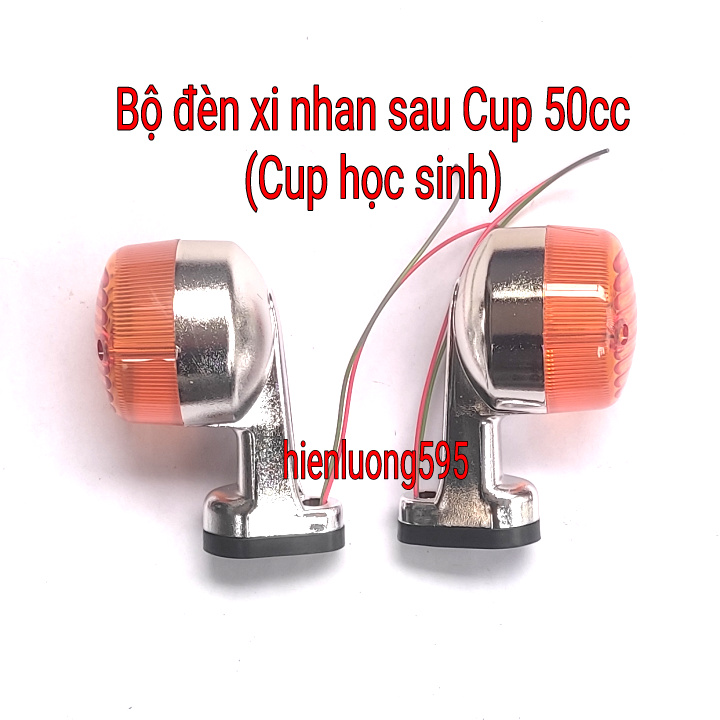Bộ đèn xi nhan Trước, Sau xe Cub 50cc đời mới