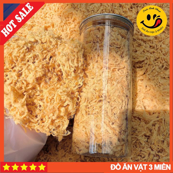 Chà Bông Gà Chuẩn Nhà Làm Vị Thơm Ngon, An Toàn Vệ Sinh Thực Phẩm - Loại 50g,100g,200g,300g,500g