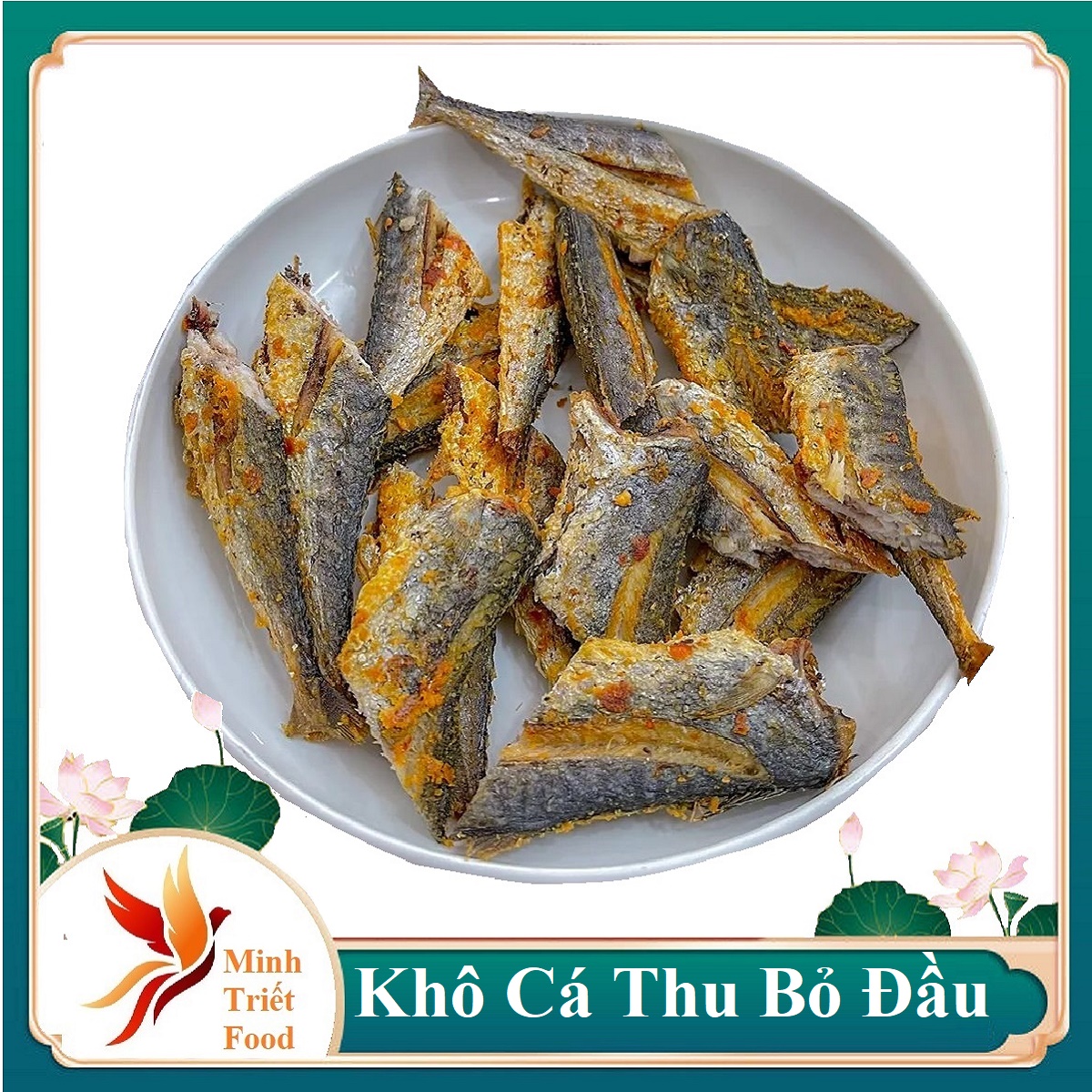 500GR KHÔ CÁ THU  ,KHÔNG ĐẦU THỊT THƠM NGON, ĐẶC SẢN MINH TRIẾT