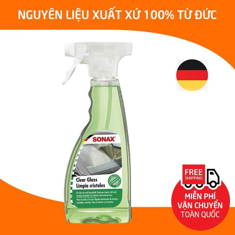 [HCM]Sonax Clear GlassDung dịch rửa kính xe  nước rửa kính đèn xe hơi ô tô xe tải xe khách vệ sinh gương cửa kiếng văn phòng nhà cửa -SN-338241