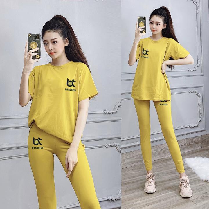 Đồ bộ thun cotton phù hợp nhiều hoàn cảnh chất liệu thun cotton size 45-67kg