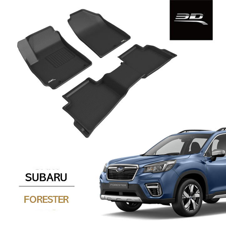 Thảm lót sàn 3D Kagu Maxpider cho SUBARU FORESTER (2018 - 2021)