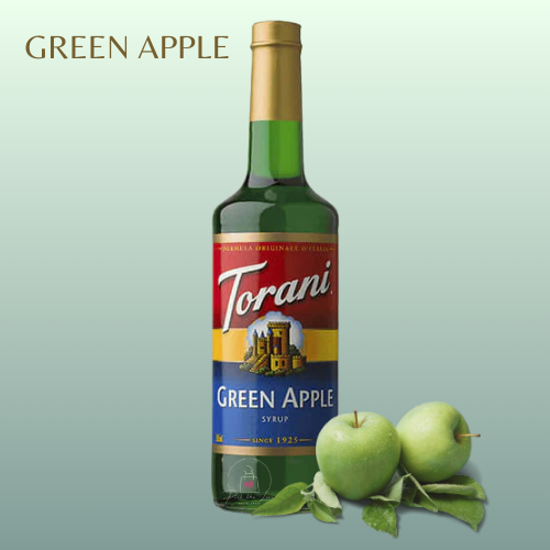 Siro táo xanh Torani Green Apple 750ml