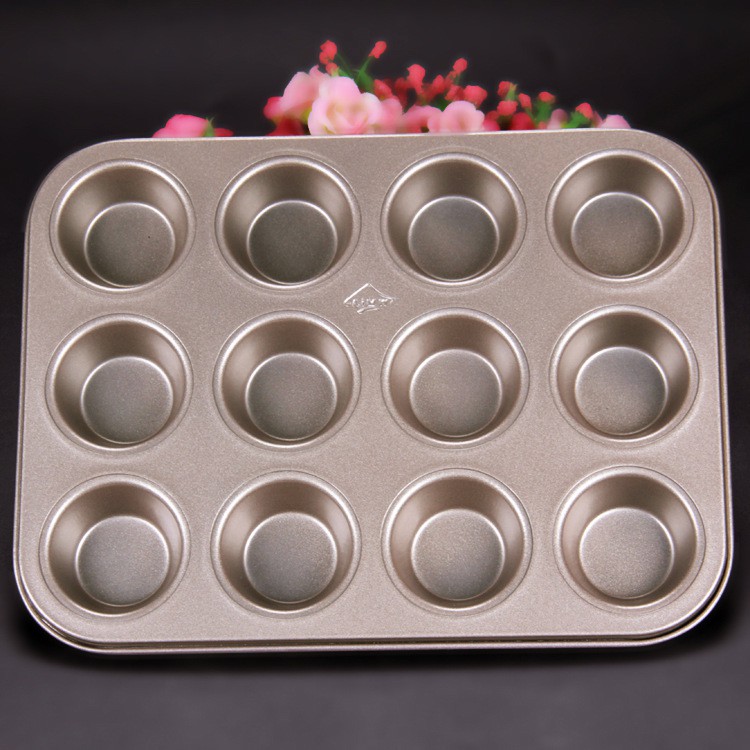 Mini khuôn 12 cupcake muffin mini chống dính
