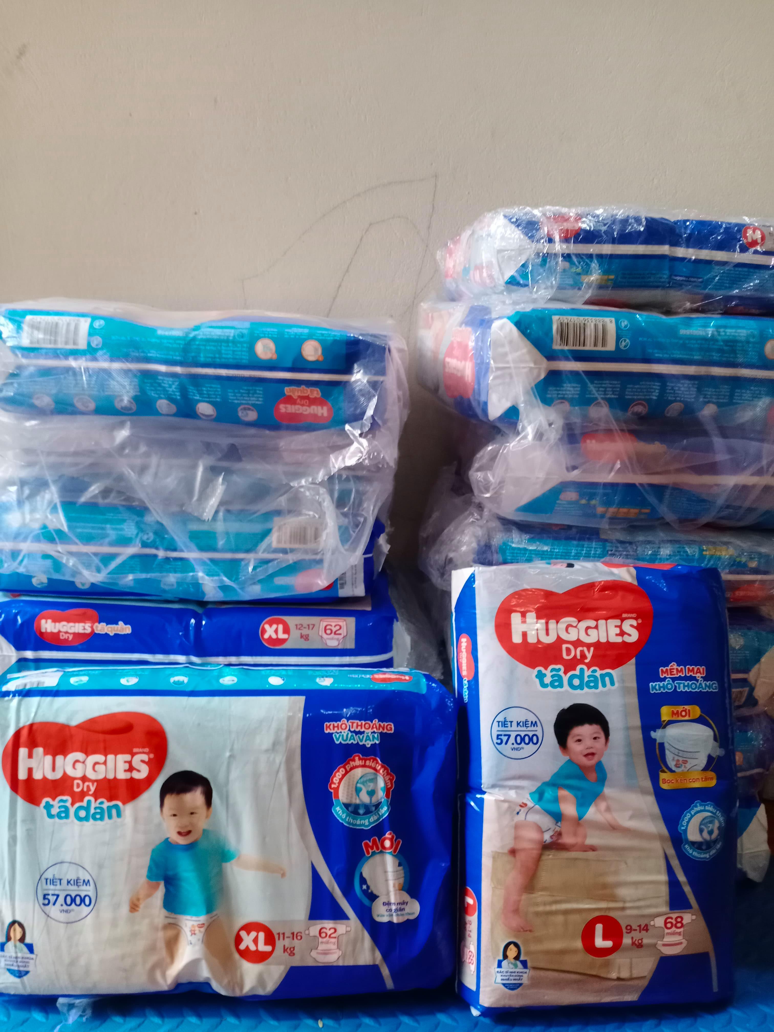 Bỉm, tã quần Huggies size M 74, L 68, XL 62( mẫu mới)-Zenlyha