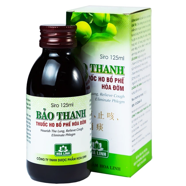  Siro Ho Bảo Thanh Hoa Linh  c 125ml   lớn  