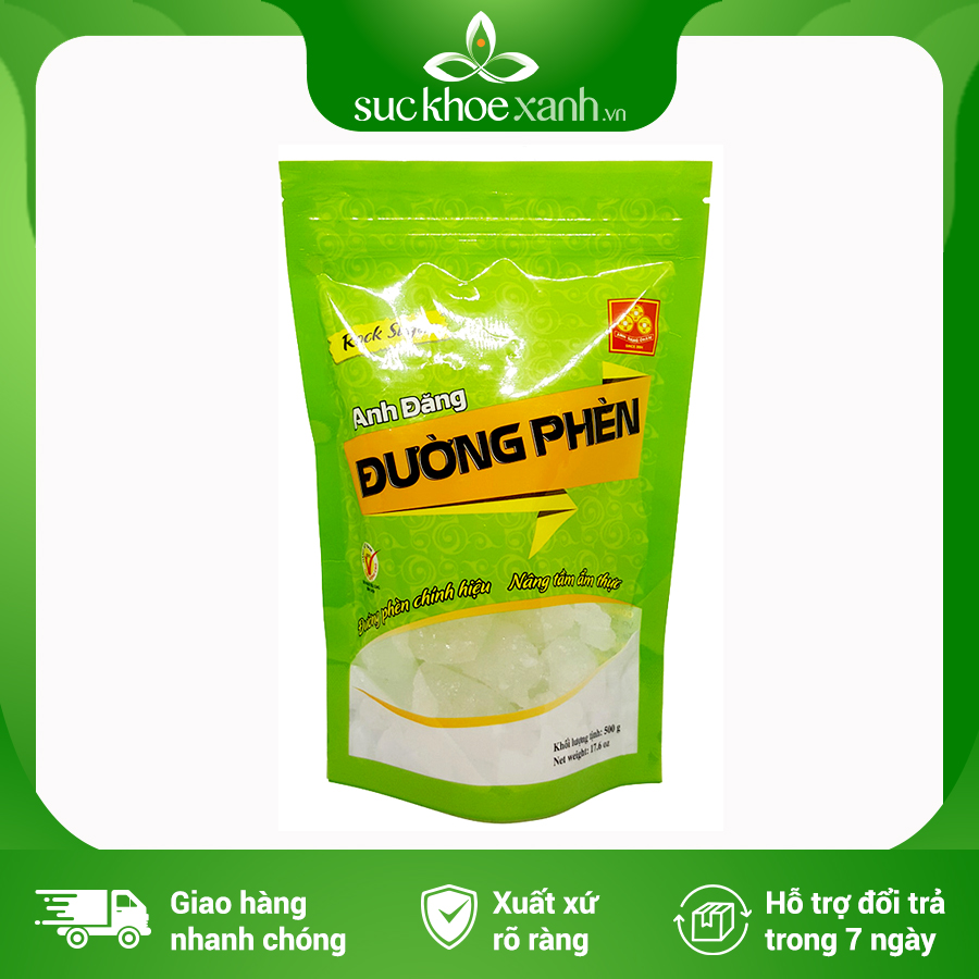 Đường phèn cao cấp Anh Đăng - 500g/hũ