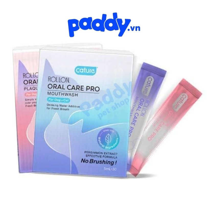 Vệ Sinh Răng Miệng Chó Mèo Cature Rollon Oral Care