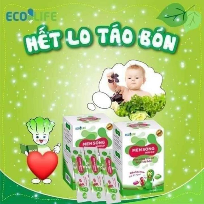 1 hộp Men sống hữu cơ Ecolife