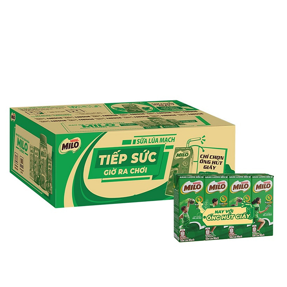 Thùng 48 hộp sữa Nestle milo 180ml