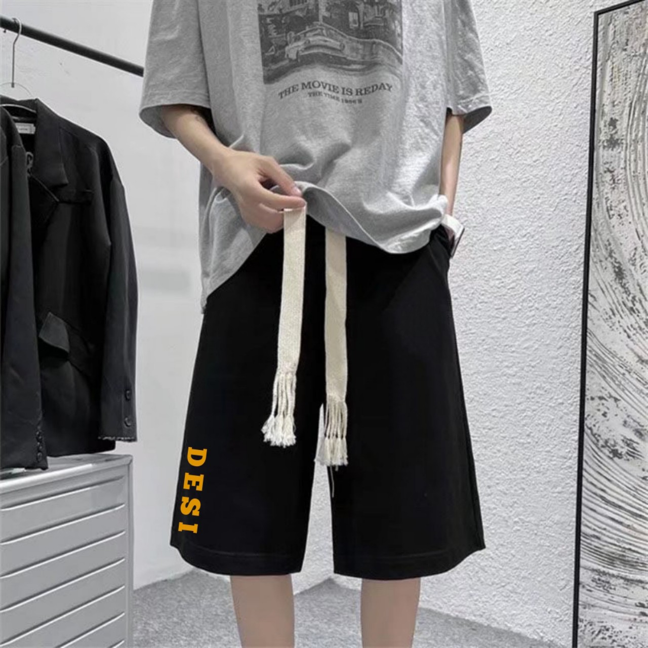 Quần đùi, quần short thể thao nam, vải thun lạnh co giãn 4 chiều DUI05