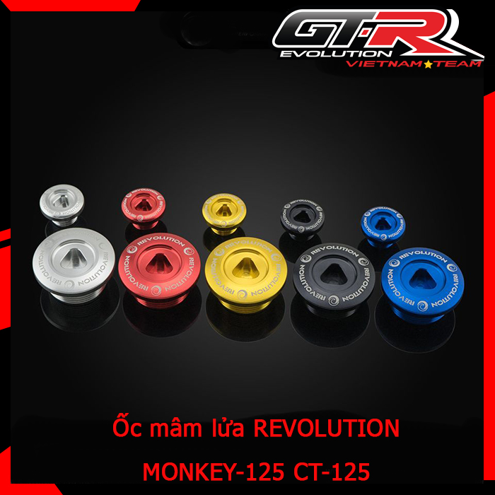 Ốc mâm lửa revolution gắn cho các dòng xe honda