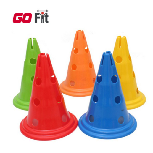 Nấm tập chiến thuật cỡ trung, cone chơi thể thao Bóng Đá, Rào Cản Nhựa Go Fit
