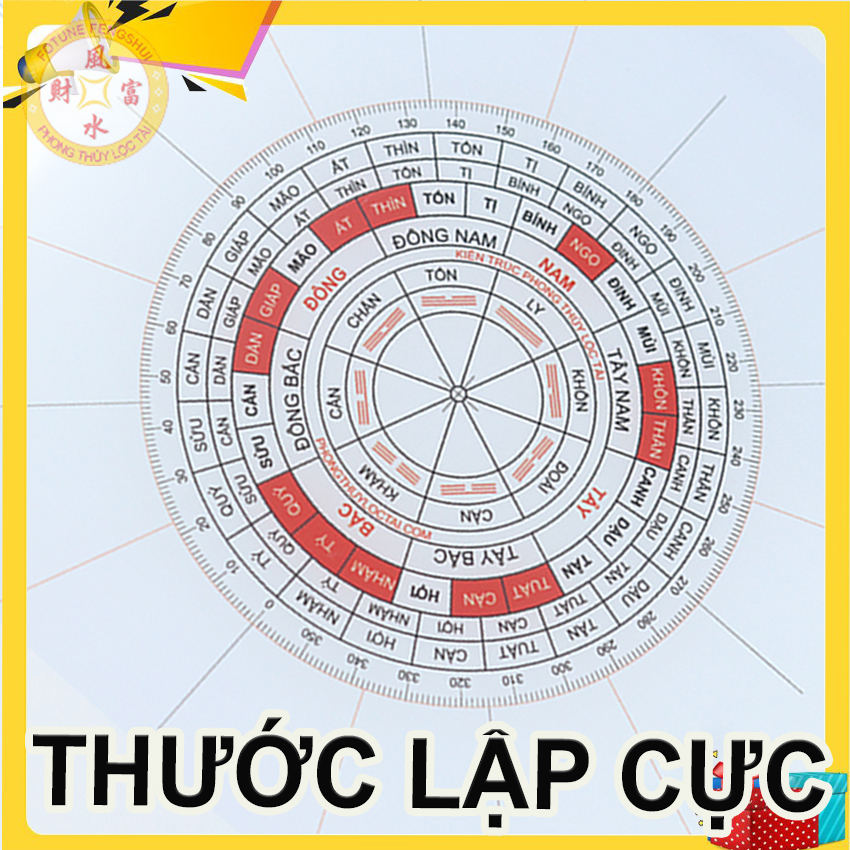 Thước lập cực phong thủy