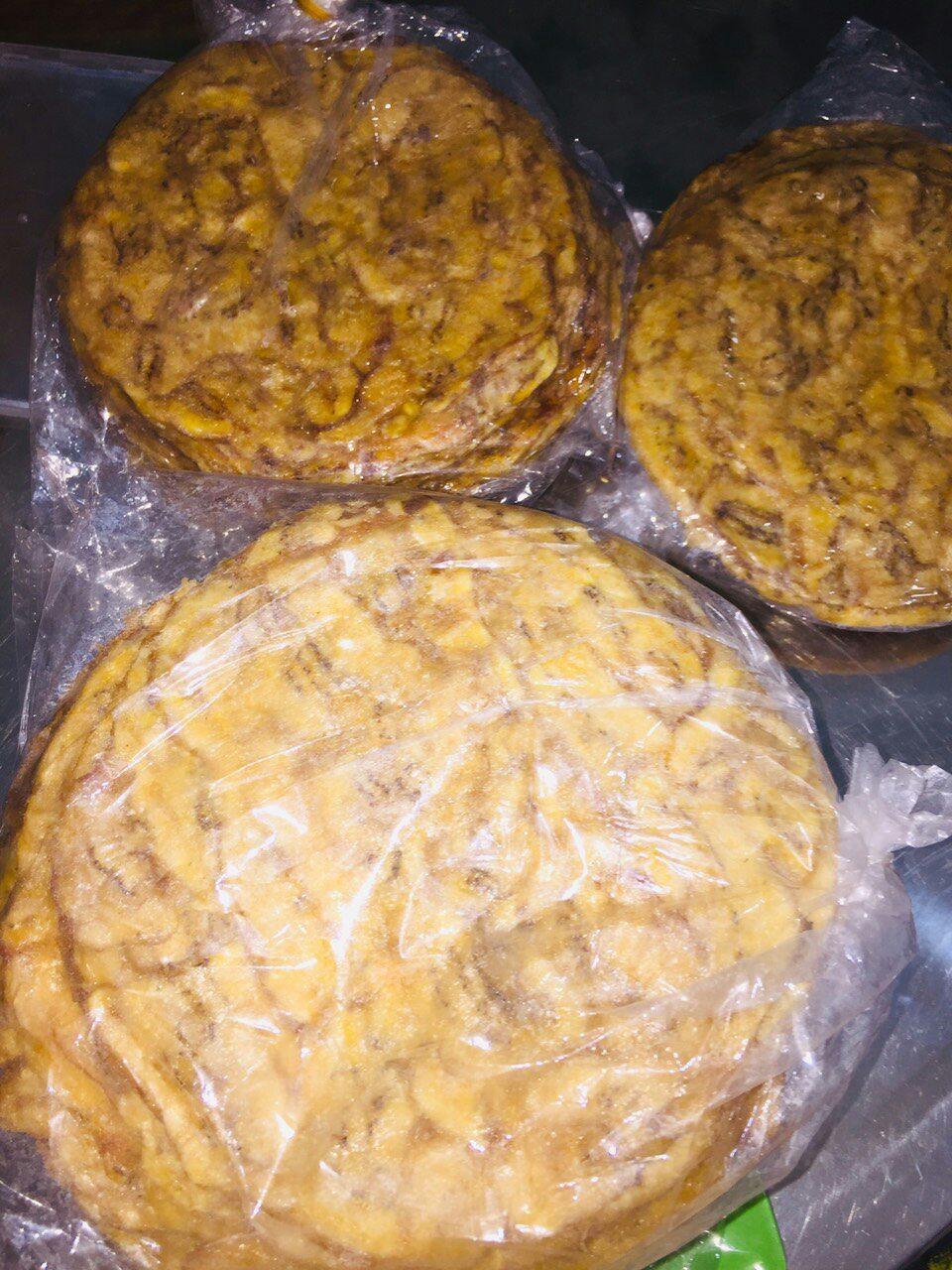 1KG  chuối khô ép dẻo miền tây Cà Mau CHUỐI LOẠI 1