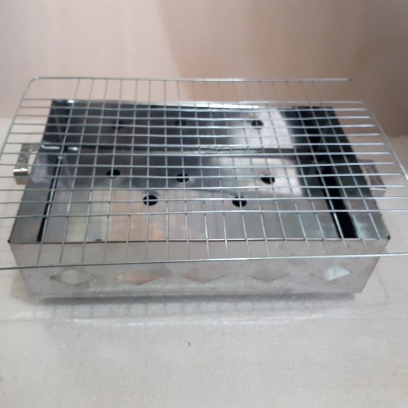 Bếp nướng than vuông có vĩ nướng 25x35cm cở đại