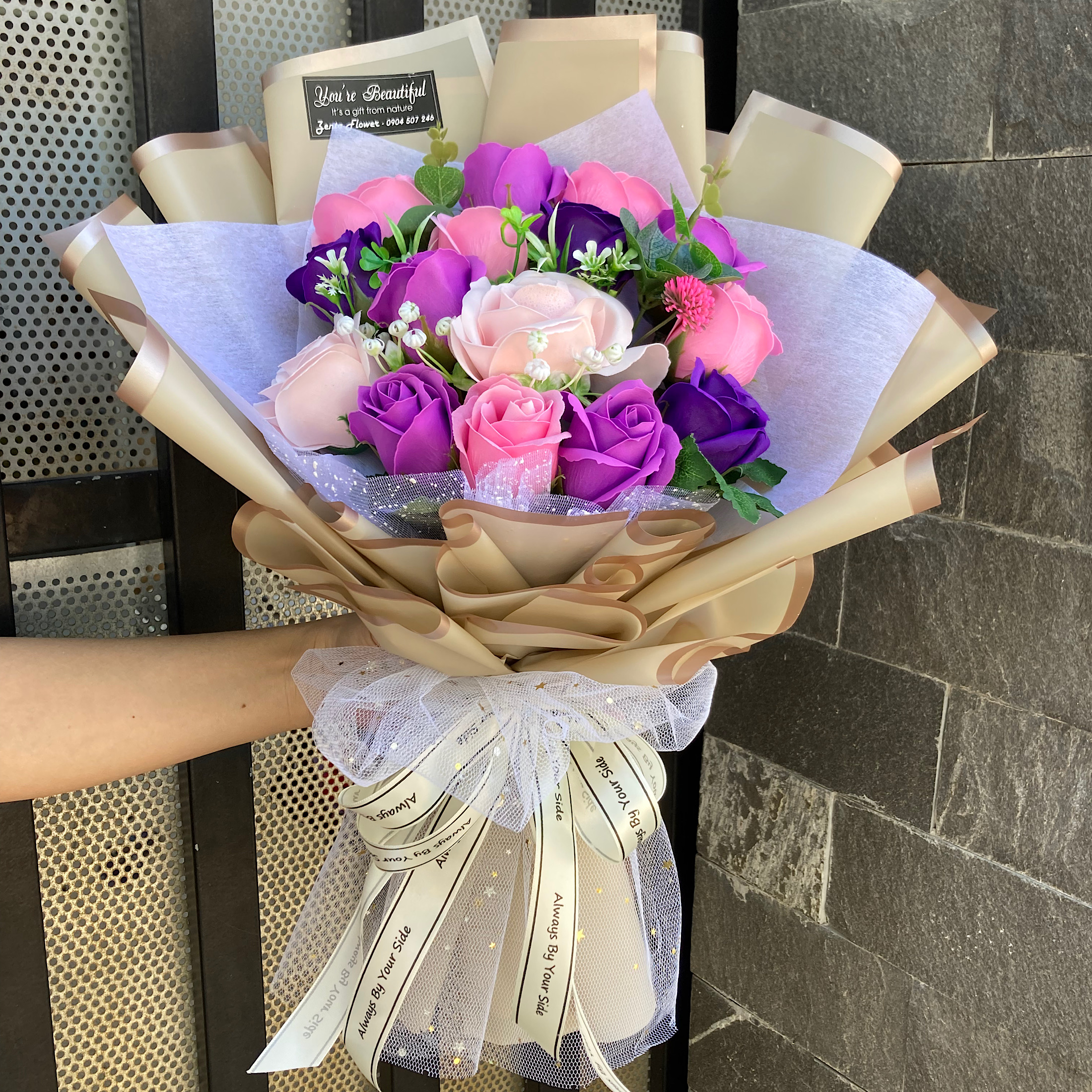 Bó Hoa Tặng Sinh Nhật, Hoa Tặng Lễ Tốt Nghiệp, Ngày Lễ Phụ Nữ, Tặng Hoa Sự Kiện, Bouquet Of Flowers, Bó Hoa Hồng, Bó Hoa Hướng Dương (Hoa Sáp Thơm),