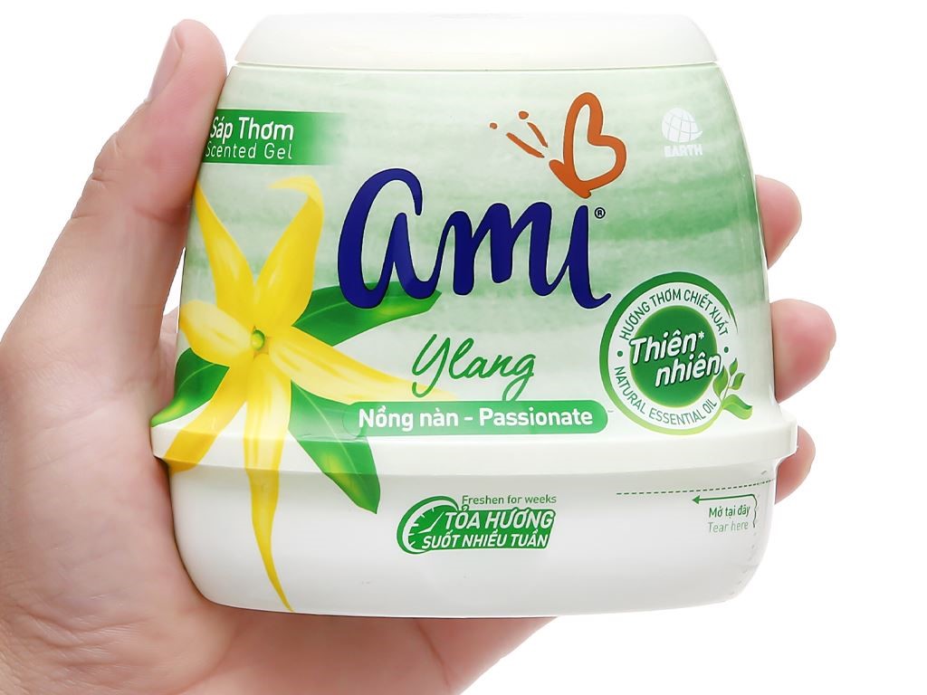 Sáp thơm Ami Hương ylang/zen garden 200g