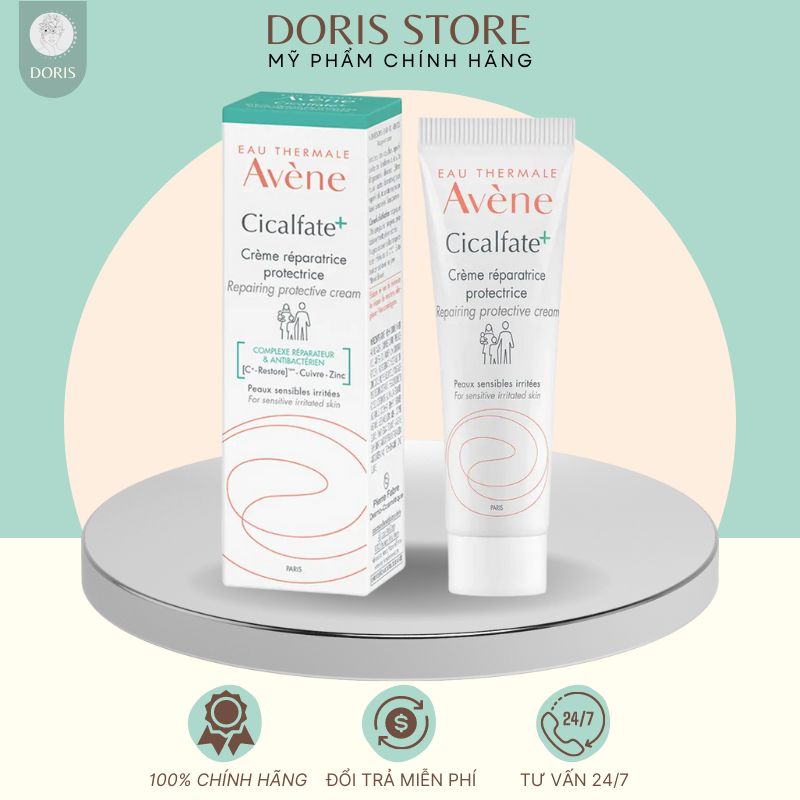 Kem làm dịu hồi phục da avene cicalfate repair cream 40ml/100ml