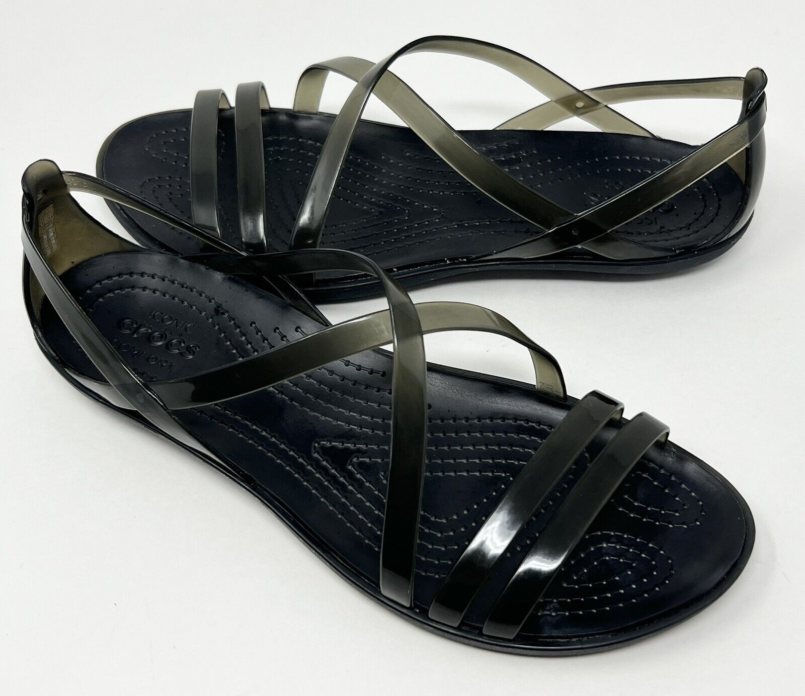 [Giảm Giá] Sandal Nhựa Nữ Quai Đan Chéo Isabella - Xăng Đan Đẹp, Siêu Nhẹ, Siêu Mềm, Đế Bệt