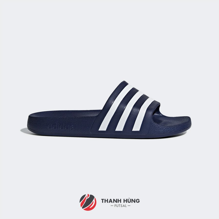 Adidas dép quai ngang adilette aqua - f35542 - xanh đen
