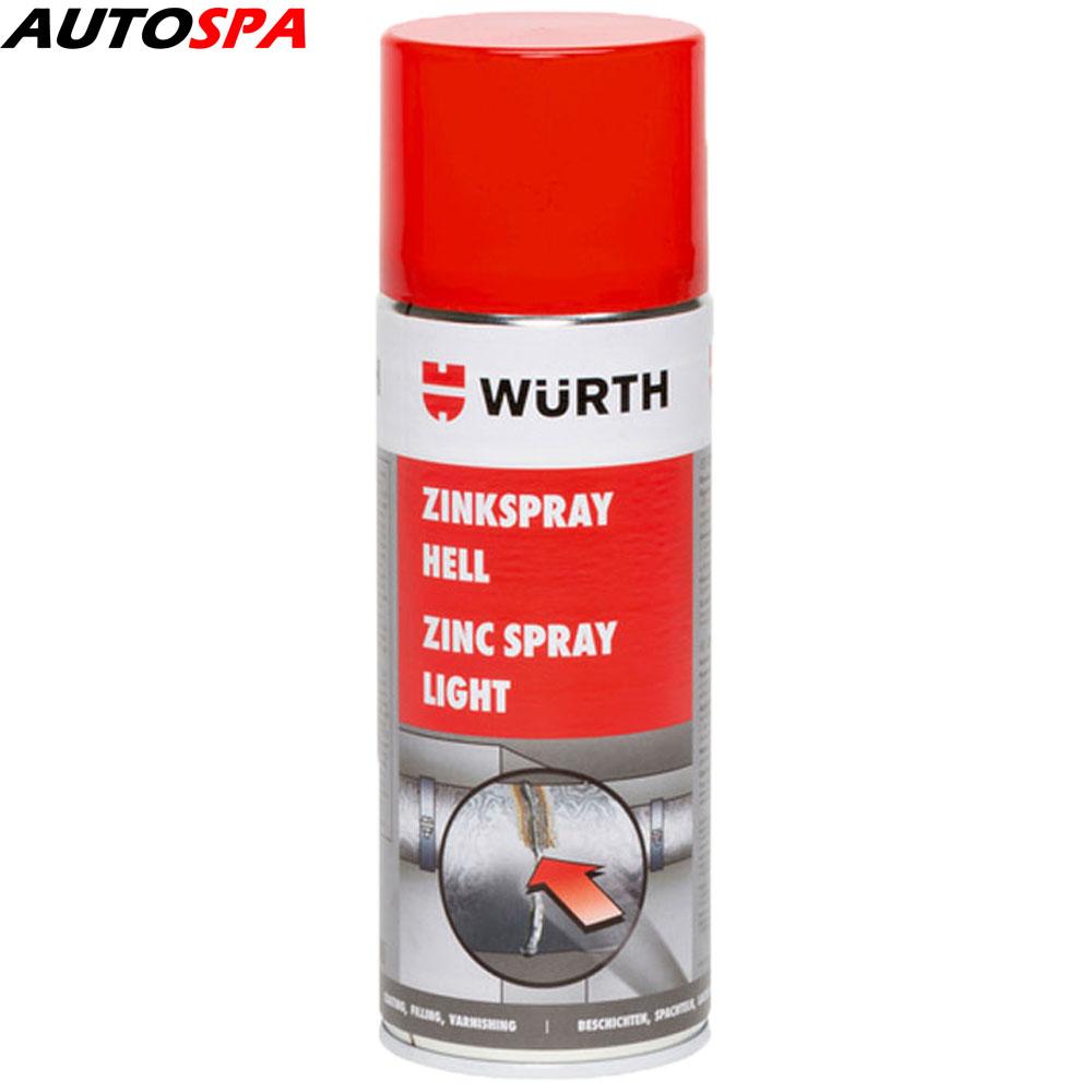 Sơn mạ kẽm chống rỉ chịu nhiệt cao wurth zinc spray 400ml