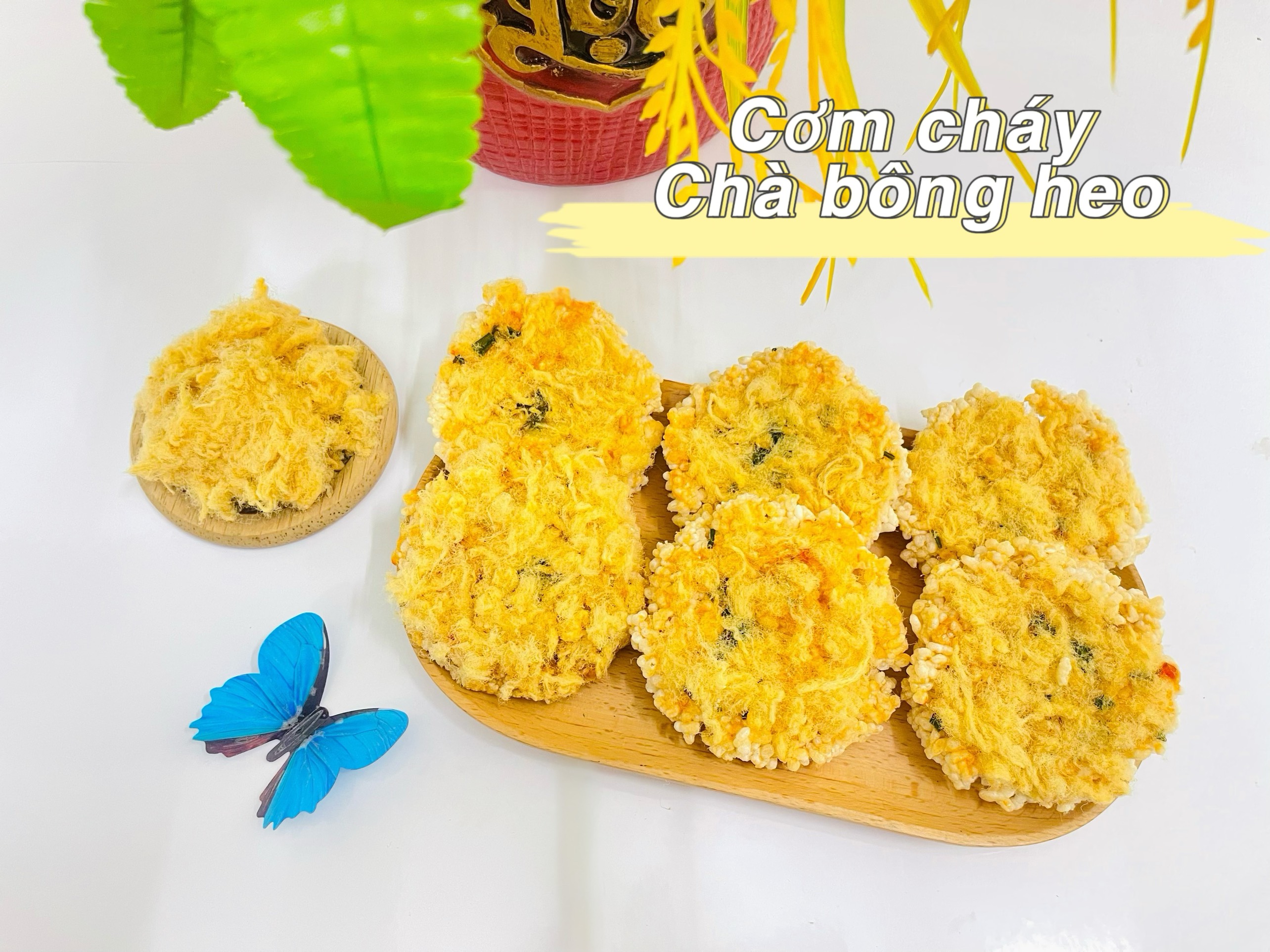 Cơm cháy chà bông heo giòn ngon