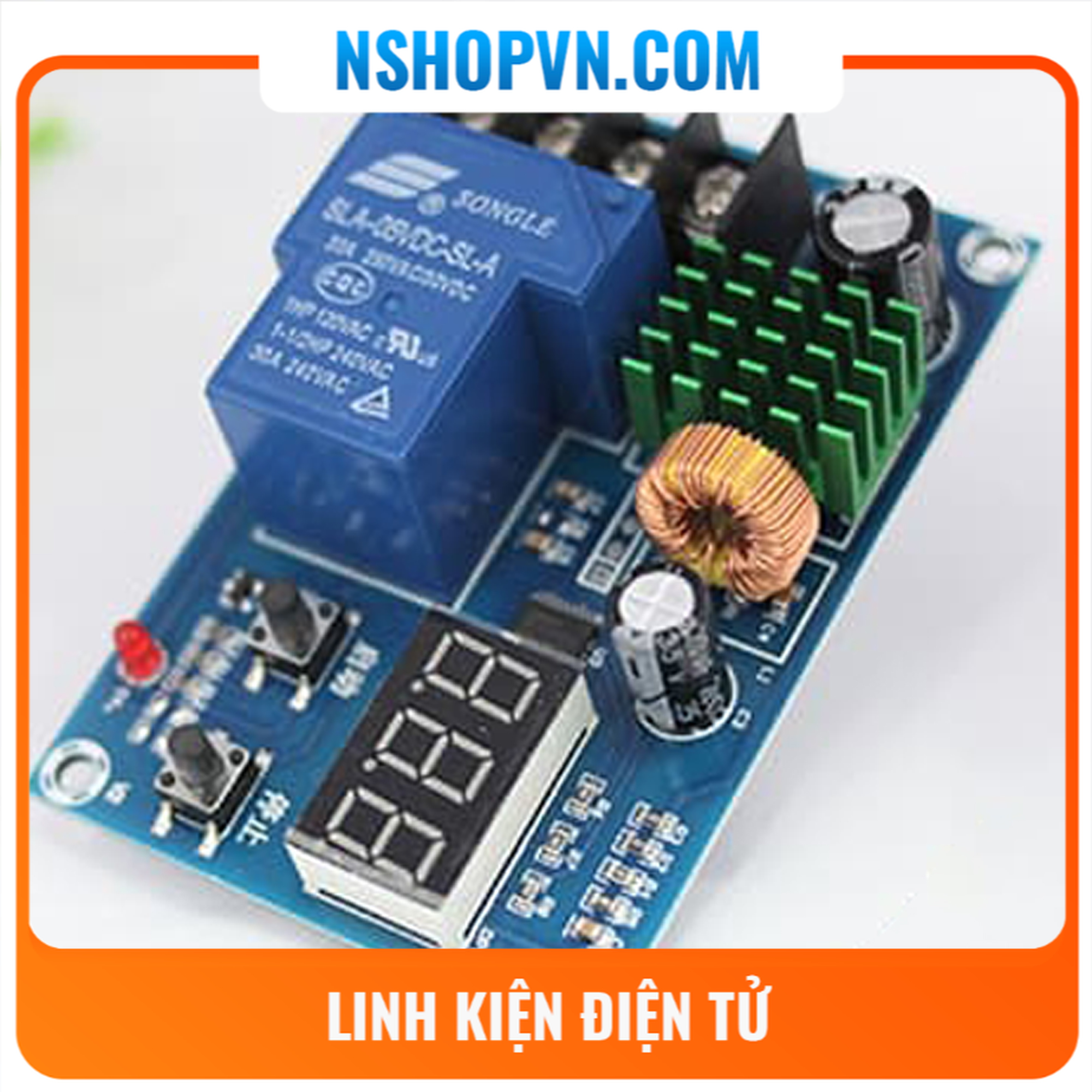 Mạch sạc acquy tự ngắt XH-M604