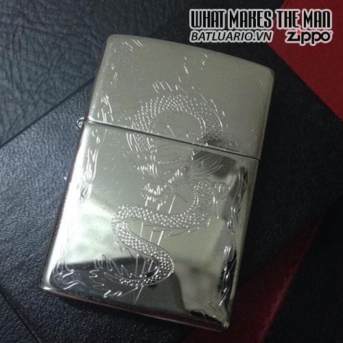 Bật lửa zippo khắc rồng 07 – 250.r07