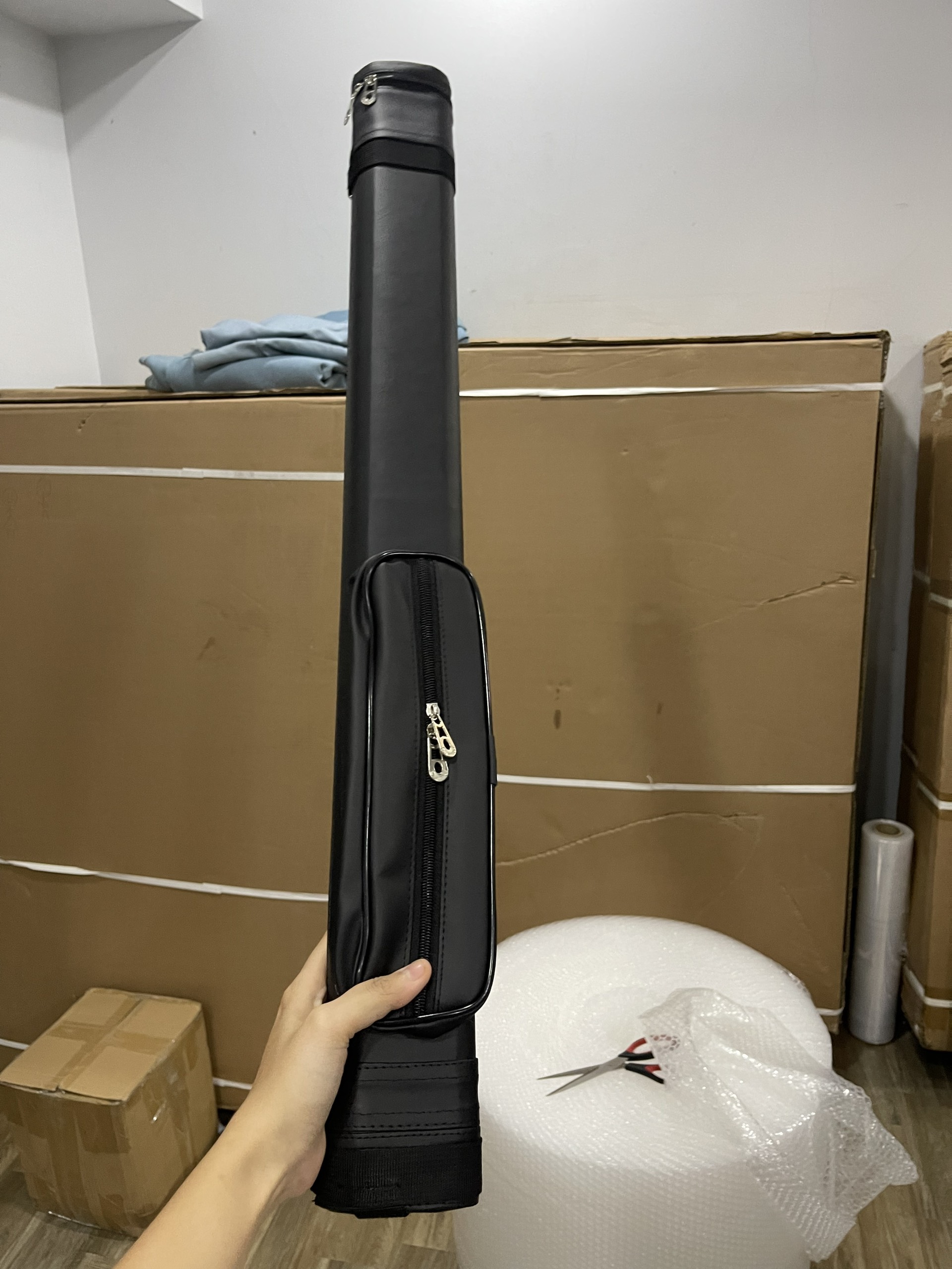 Bao đựng cơ bida 1x1 - màu đen giá 112k/c