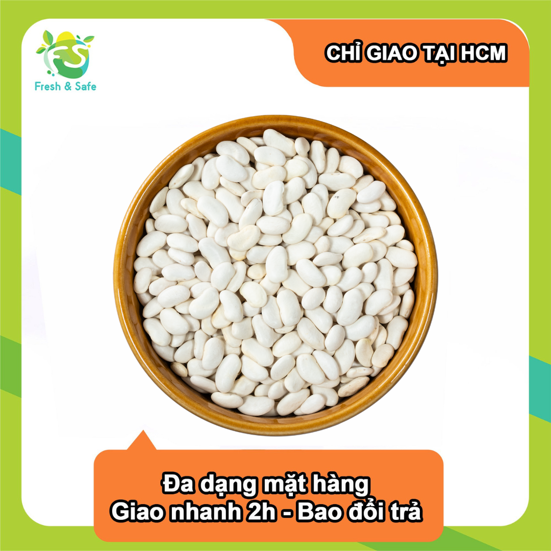 [Chỉ Giao HCM] Đậu Trắng Tươi - 50Gr