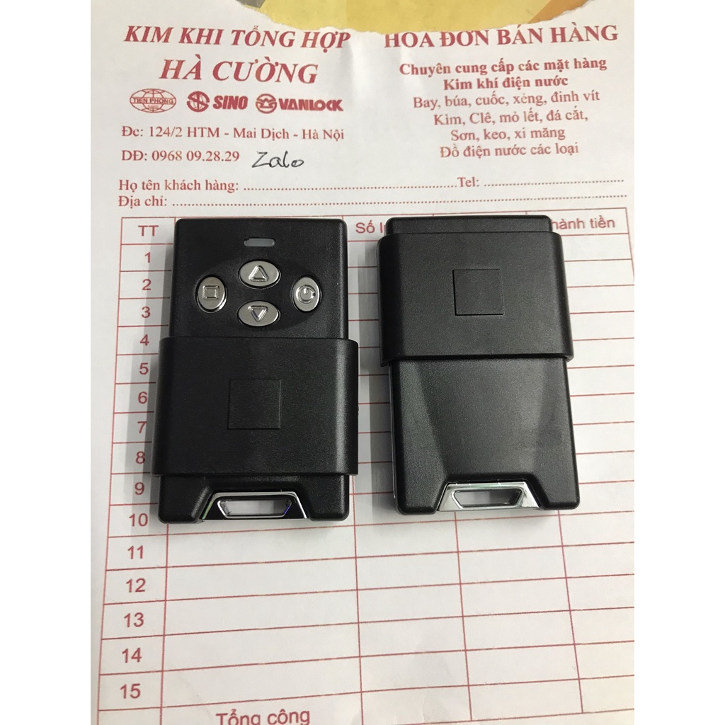 Remote Điều khiển cửa cổng mã nhảy 315hz chống sao chép hãng Ausdoor