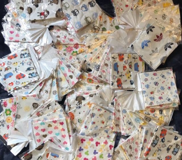 Sét 10 khăn yếm cotton cho bé