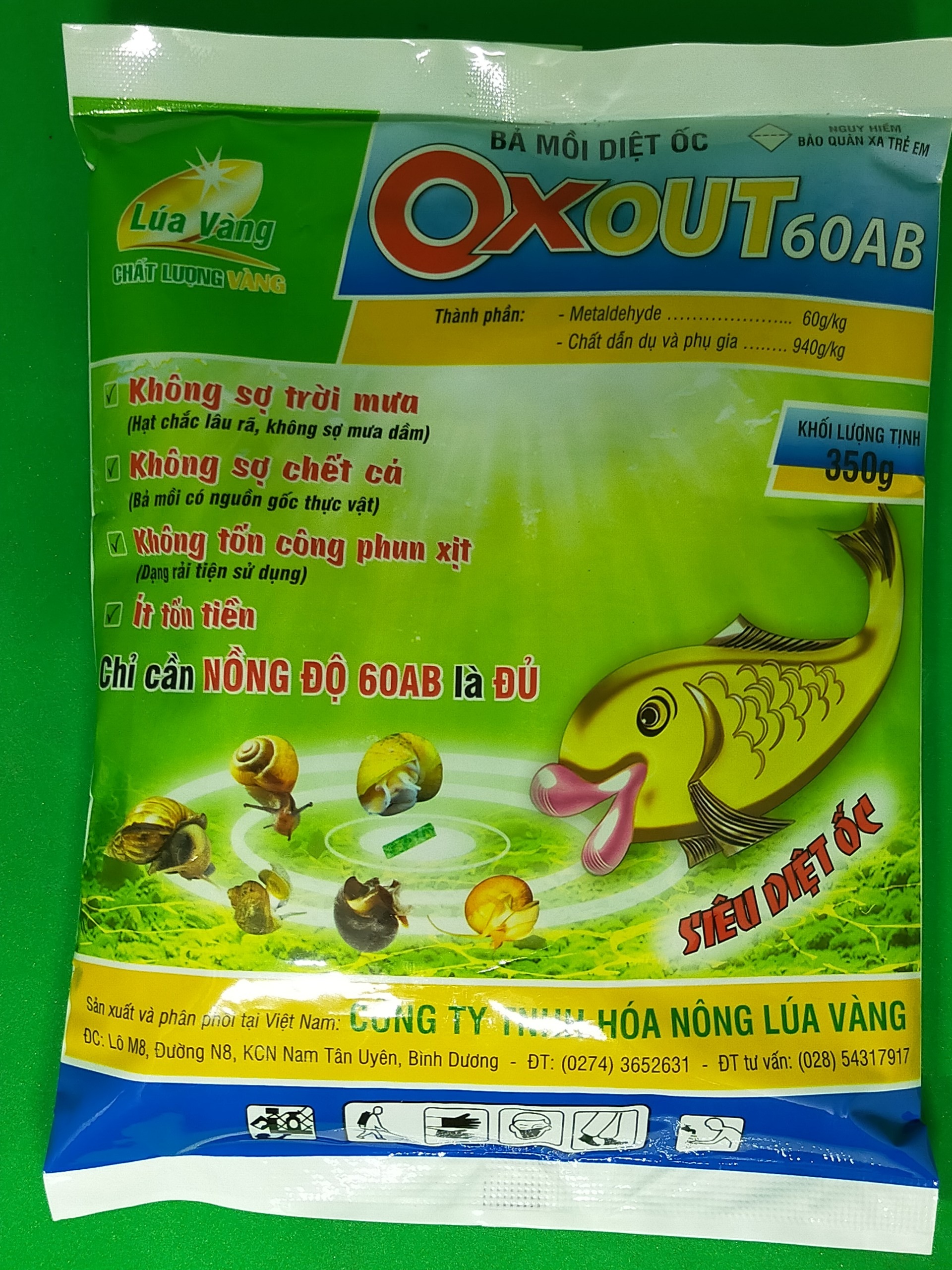 Bả diệt ốc sên; thuốc diệt ốc sên; thuốc diệt ốc sên sinh học; thuốc diệt ốc sên cho rau; thuốc ốc sên; bả diệt ốc sên 350 gram