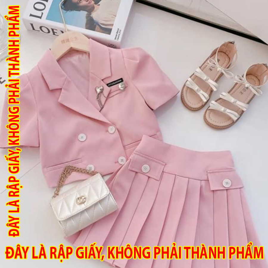 Rập giấy u0108 - bộ blazer - size lớn