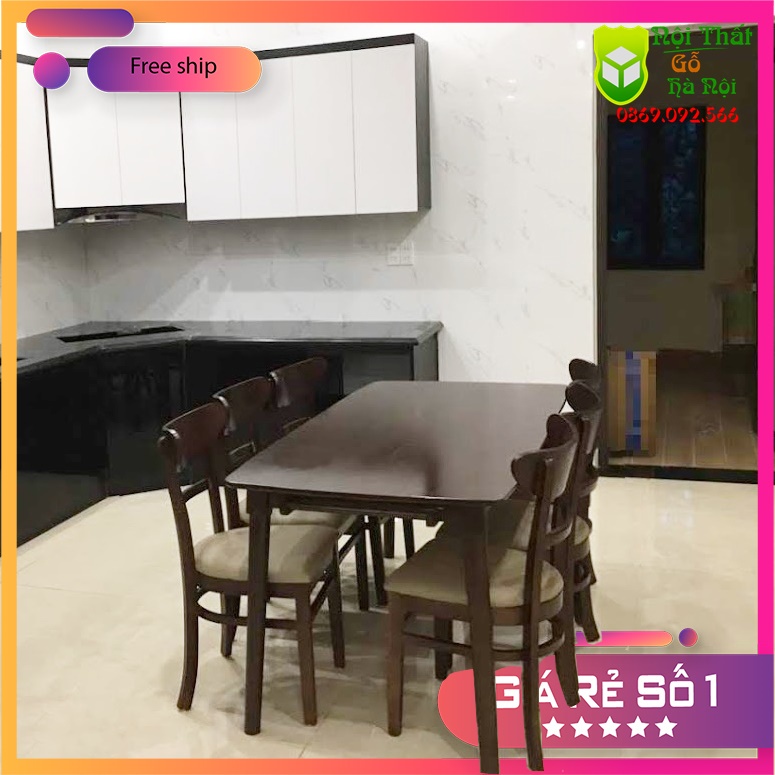 Bàn ghế ăn, bộ bàn ăn lite gỗ tự nhiên cao cấp
