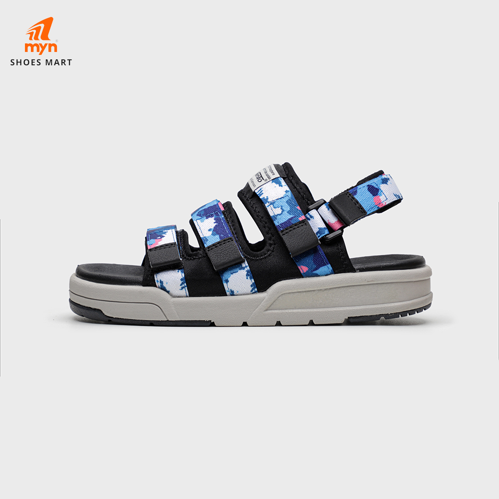 Giày Sandal Vento Nam Nữ - NV 1001 F5 - xanh dương (camo)