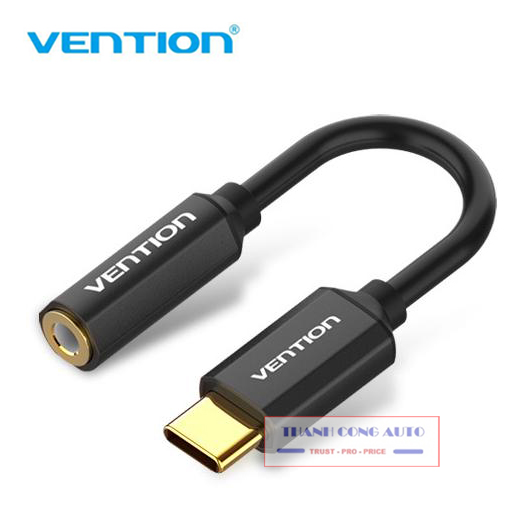 Cáp chuyển đổi âm thanh từ cồng Type C sang 3.5mm VENTION chính hãng