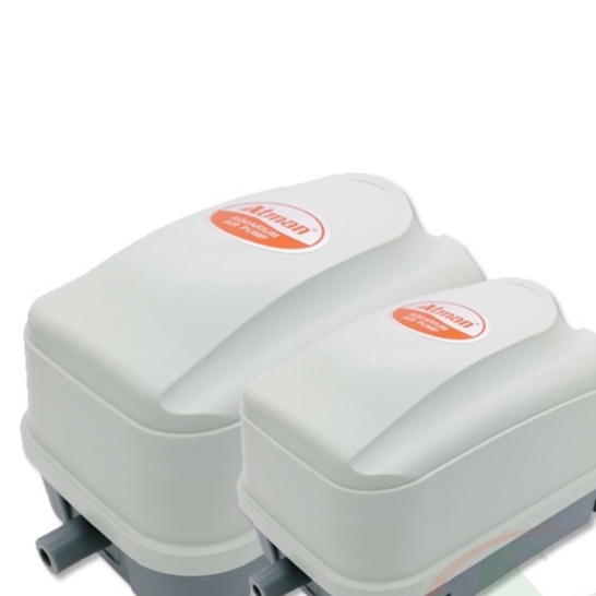 Máy sủi oxy Atman HP 12000, 16000 nhiều vòi sục khí công suất lớn bể cá tép thủy sản