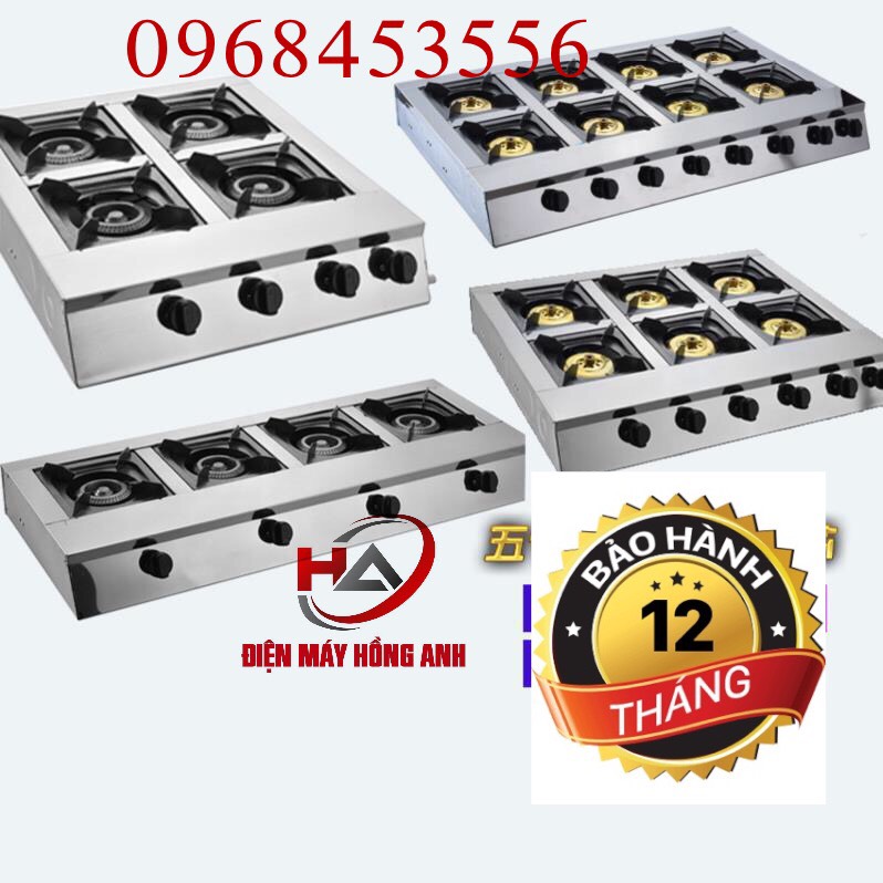 bếp gas 8 họng-bếp gas 8 cửa