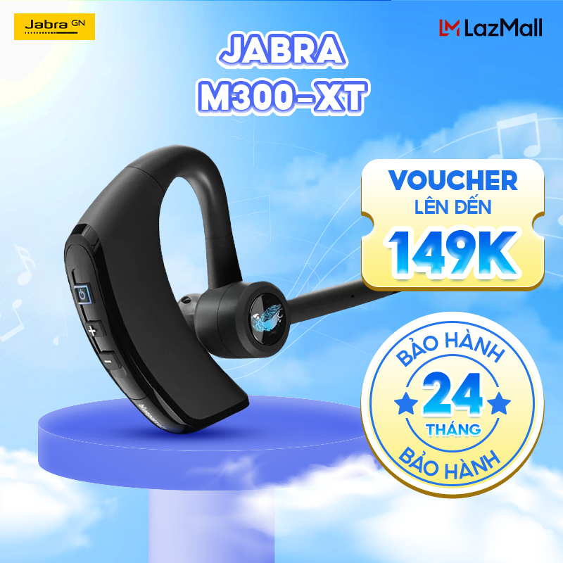 Tai Nghe Đàm Thoại Bluetooth Chống Ồn Blueparrott m300-xt  Hàng Chính Hãng