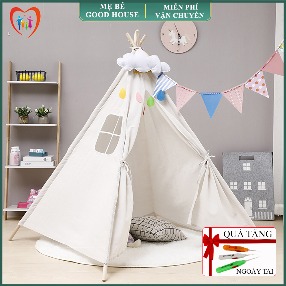 Lều vải Handmade- Nhà chơi lều ngủ công chúa hoàng tử cho bé