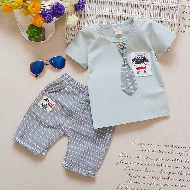 Set công tử cà vạt cho bé yêu - Quần áo trẻ em