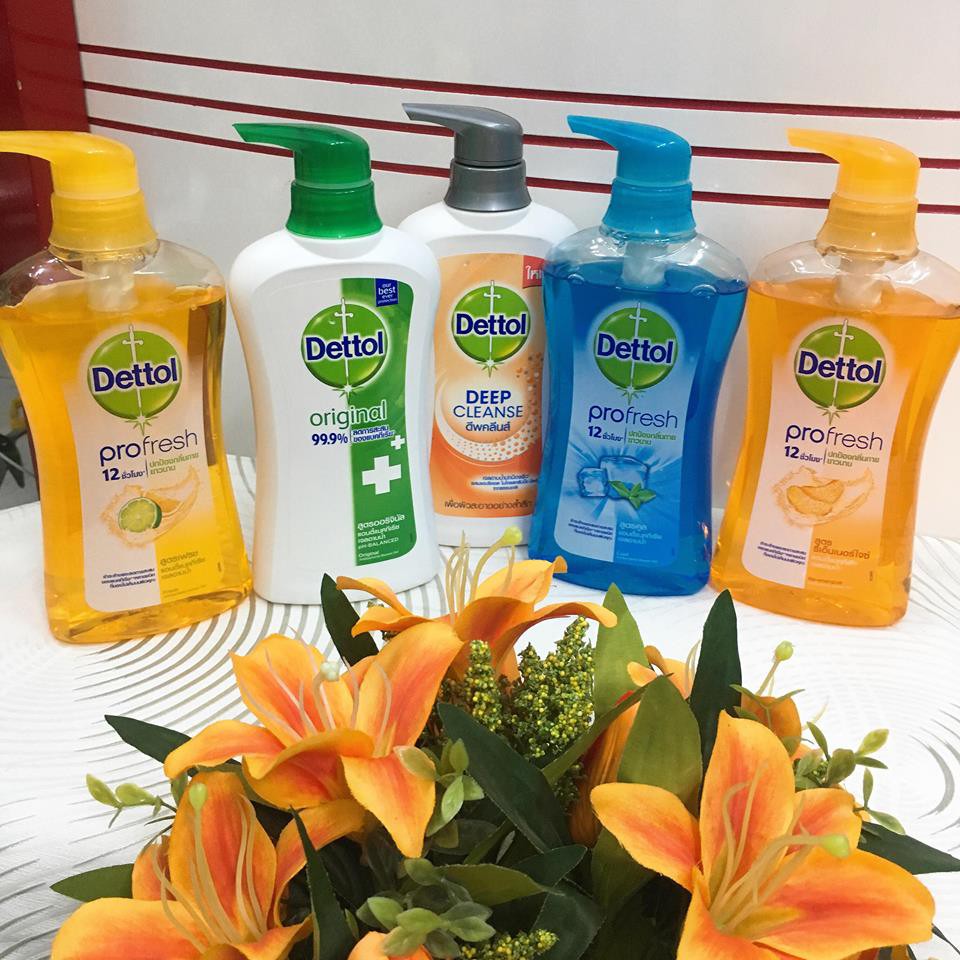 SỮA TẮM DIỆT KHUẨN DETTOL GEL DAILY CARE BỊCH 400ML- HÀNG XÁCH TAY THÁI LAN